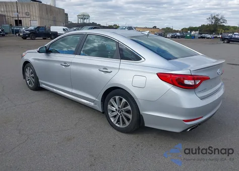 2016 Hyundai Sonata Sport z USA, uszkodzony, nr VIN 5NPE34AF7GH428958